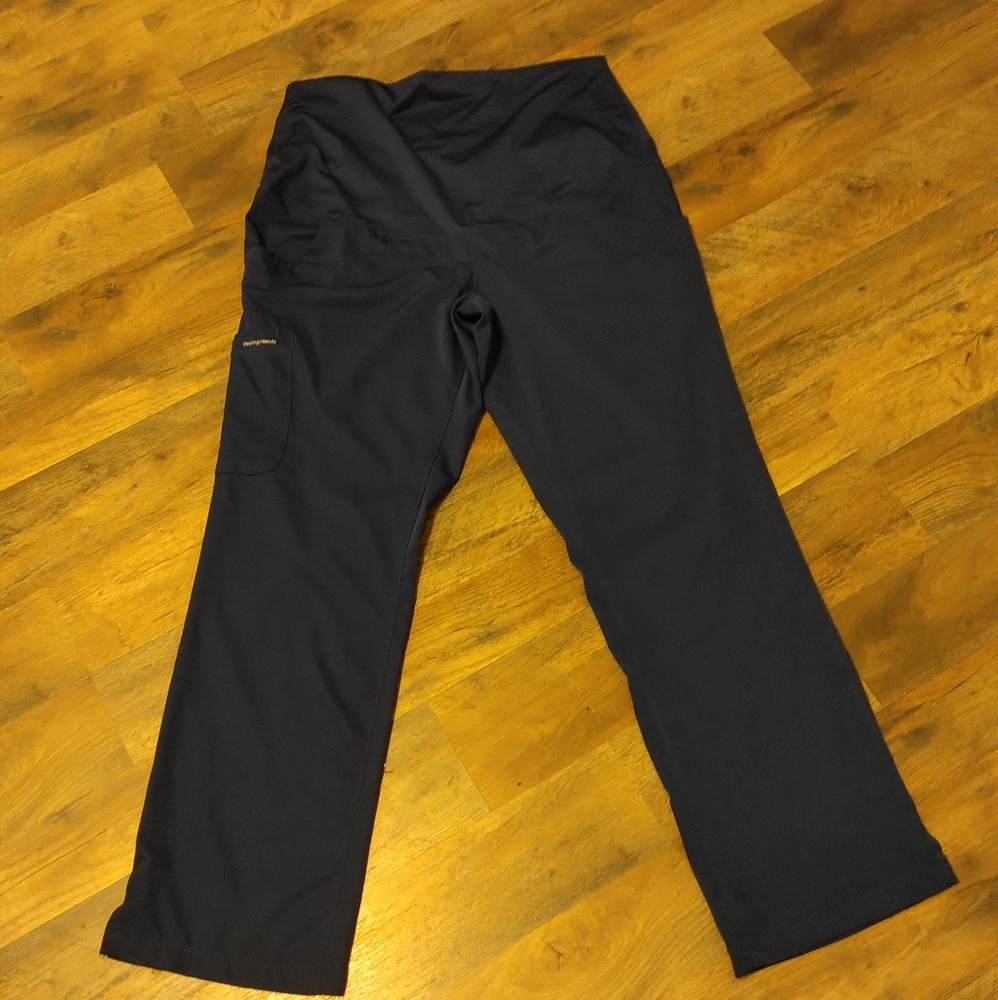 Navy Blue Maternity Scrub Pants